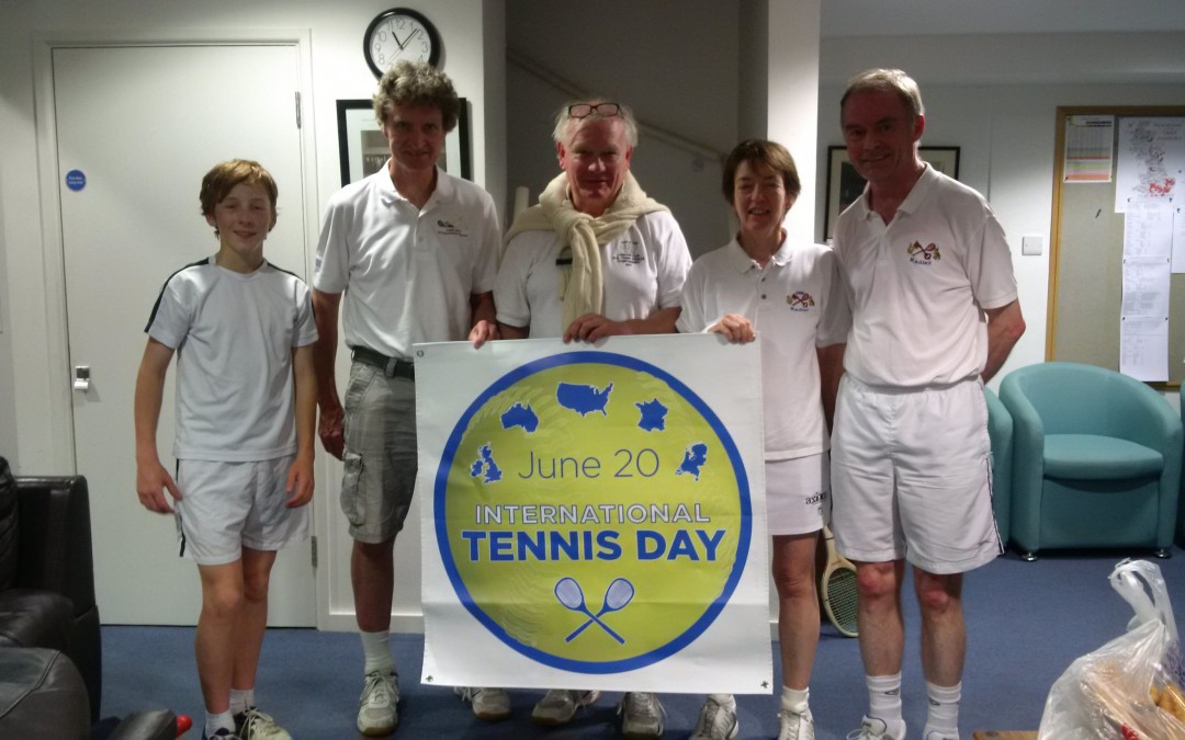 2nd Annual International Tennis Day Scores Big